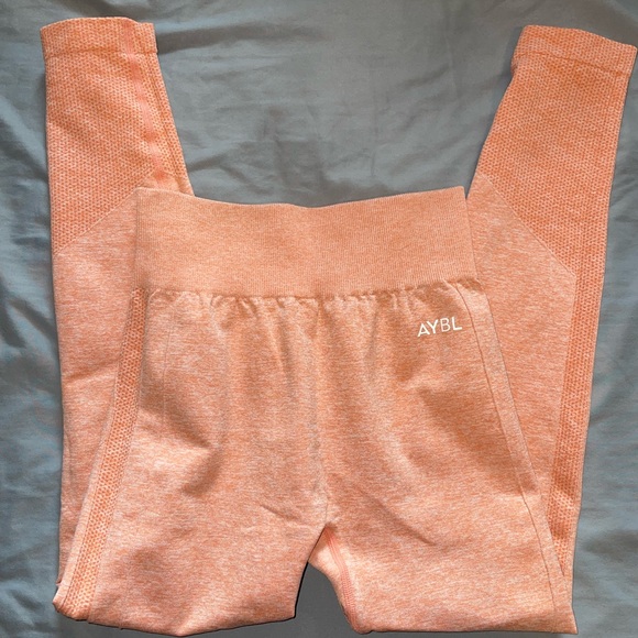 AYBL salmon color leggings - Picture 4 of 4